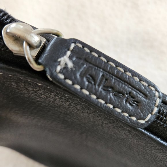 Talbots black leather bag - Picture 8 of 13